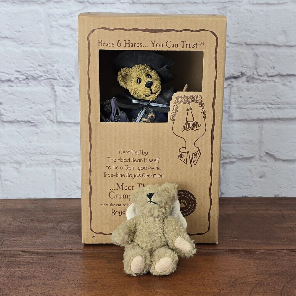 Vintage Boyds Bears Lot: Tabitha Crumpleton #73106‎ NIB & Angel Plush Bear